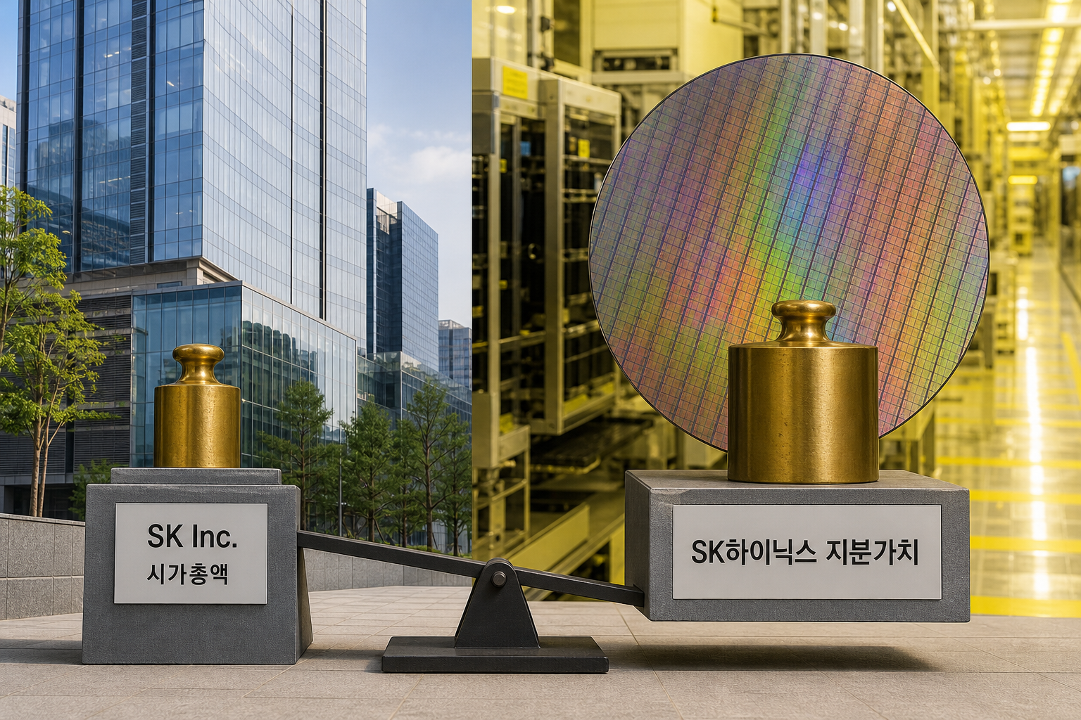 앗 SK , 하이닉스보다 싸다!