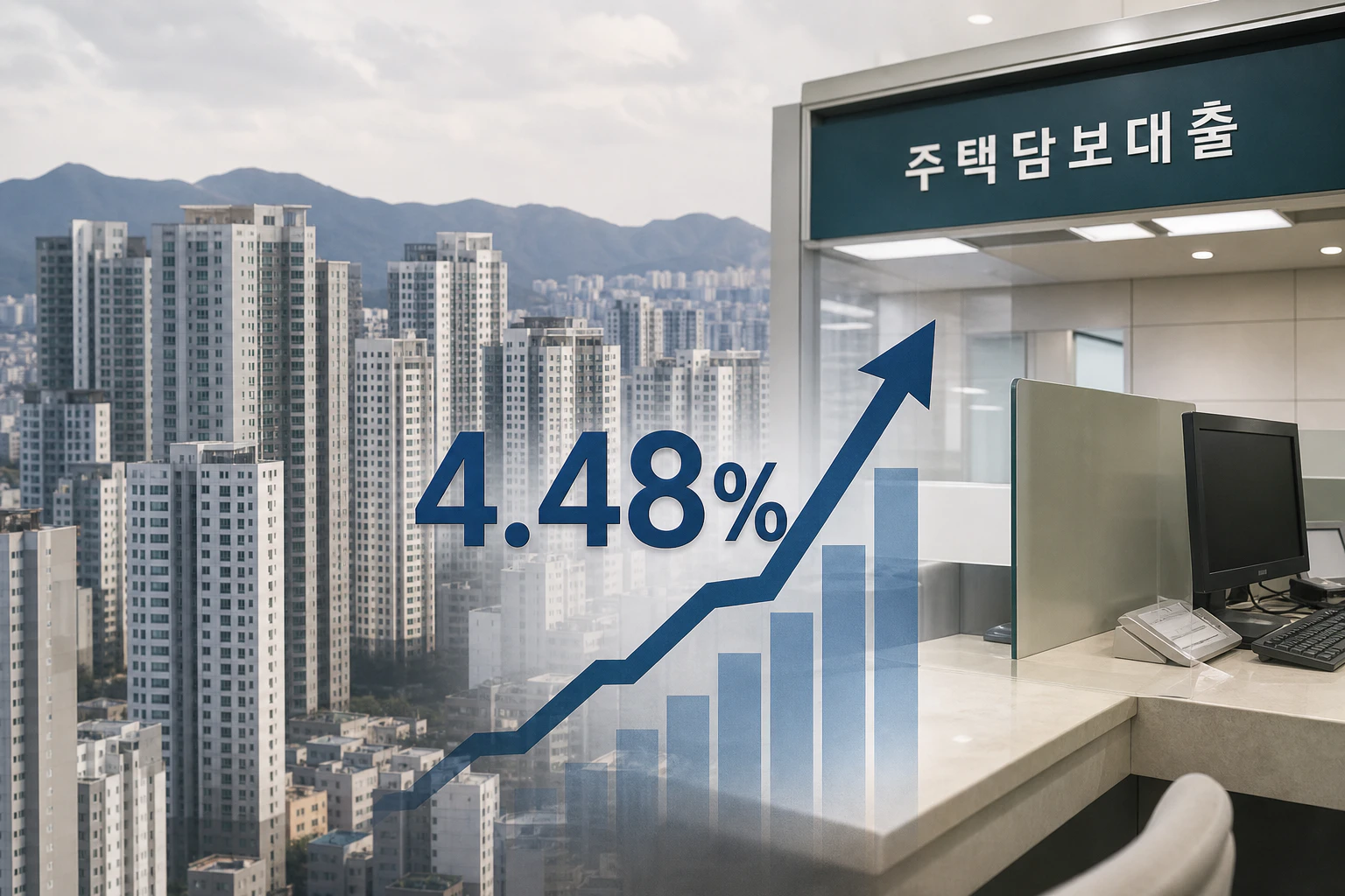 7월 주담대 4.48%, 투자금의 방향이 바뀐다