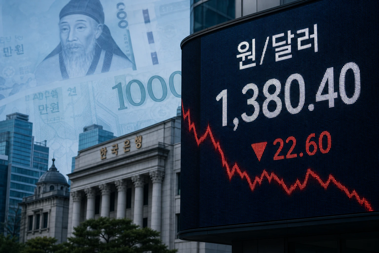 한은 총재 환율 발언, 원화 강세와 수출주 영향
