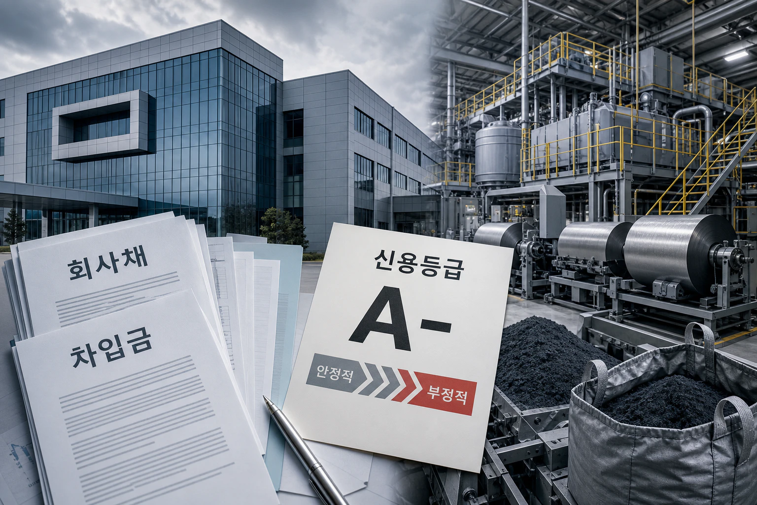 에코프로 신용등급 전망 하향, 투자 영향은