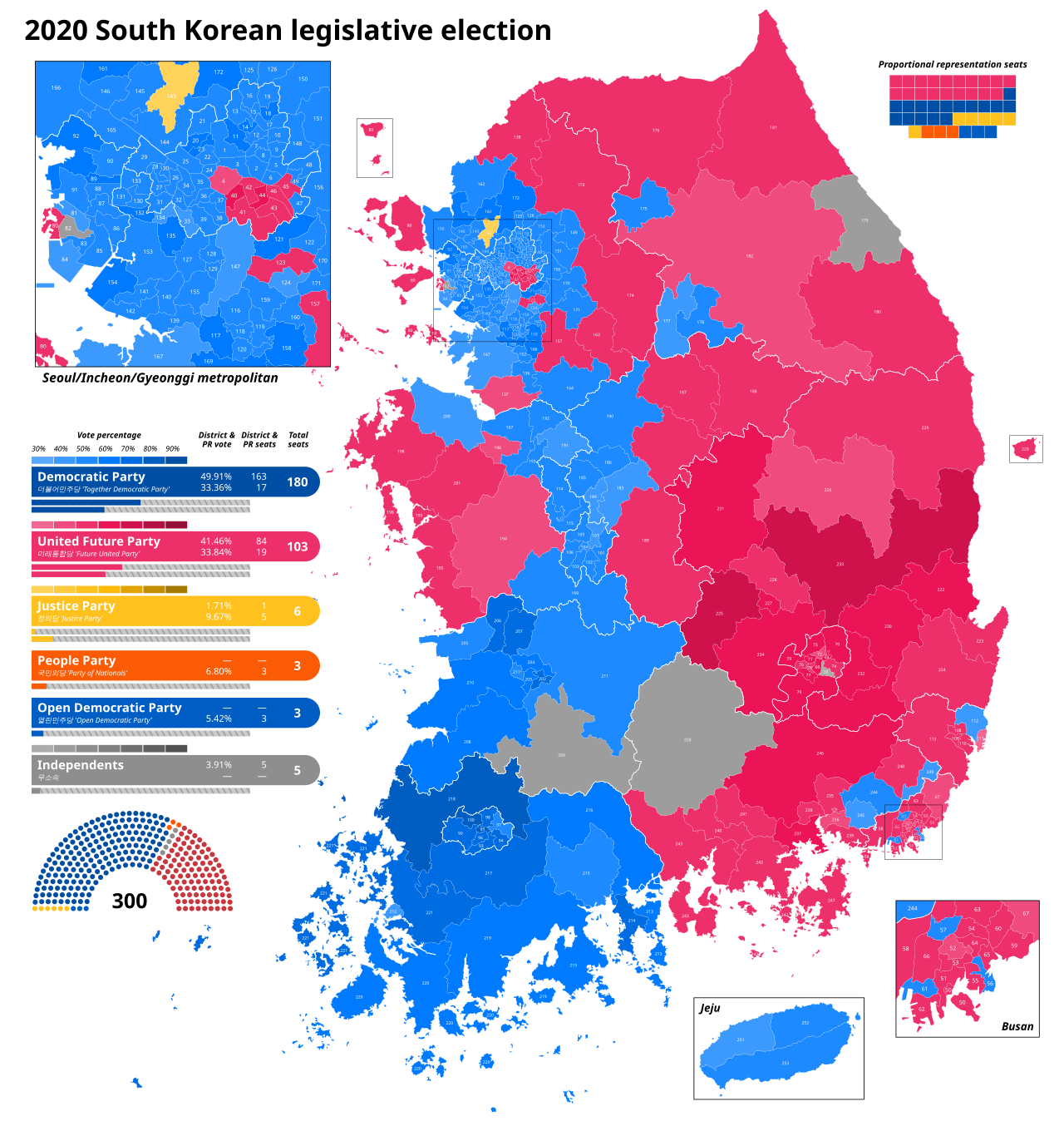 2020 South Korean legislative election - Wikipedia