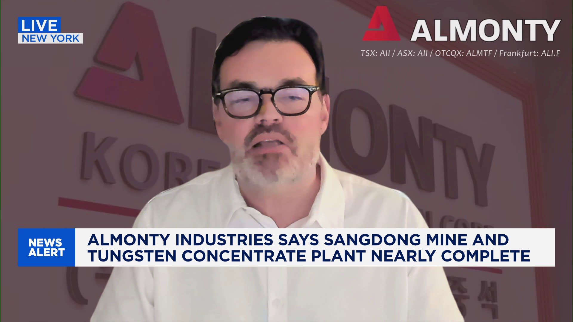 Almonty Industries (ASX:AII) Stock Price & Overview