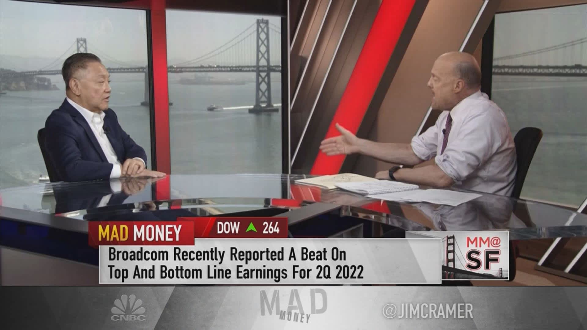 Watch Jim Cramer's full interview with Broadcom CEO Hock Tan