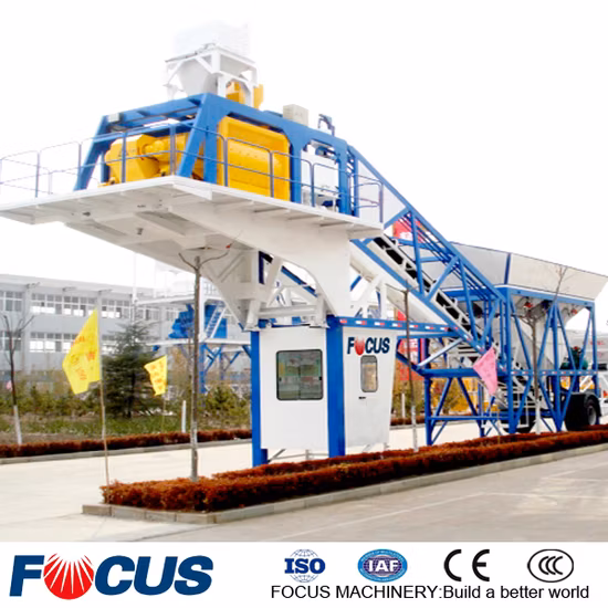 60m3 Ready Mix Concrete Batching Plant Production Line - Concrete ...