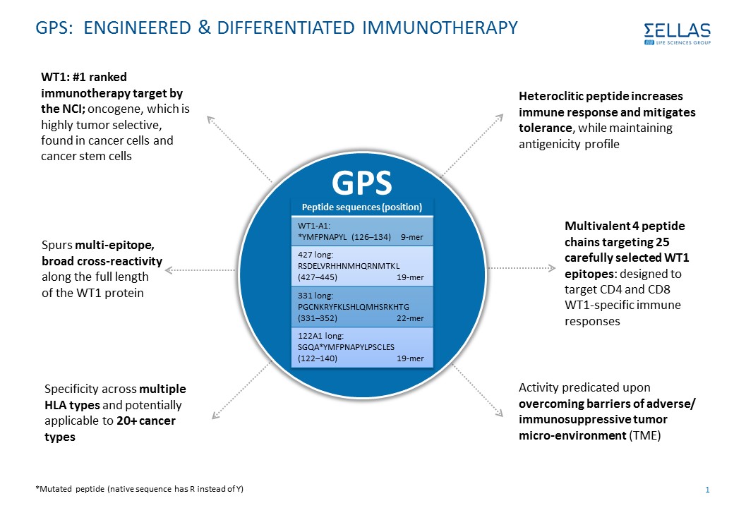 Galinpepimut-S (GPS) Therapy, Sellas Life Sciences