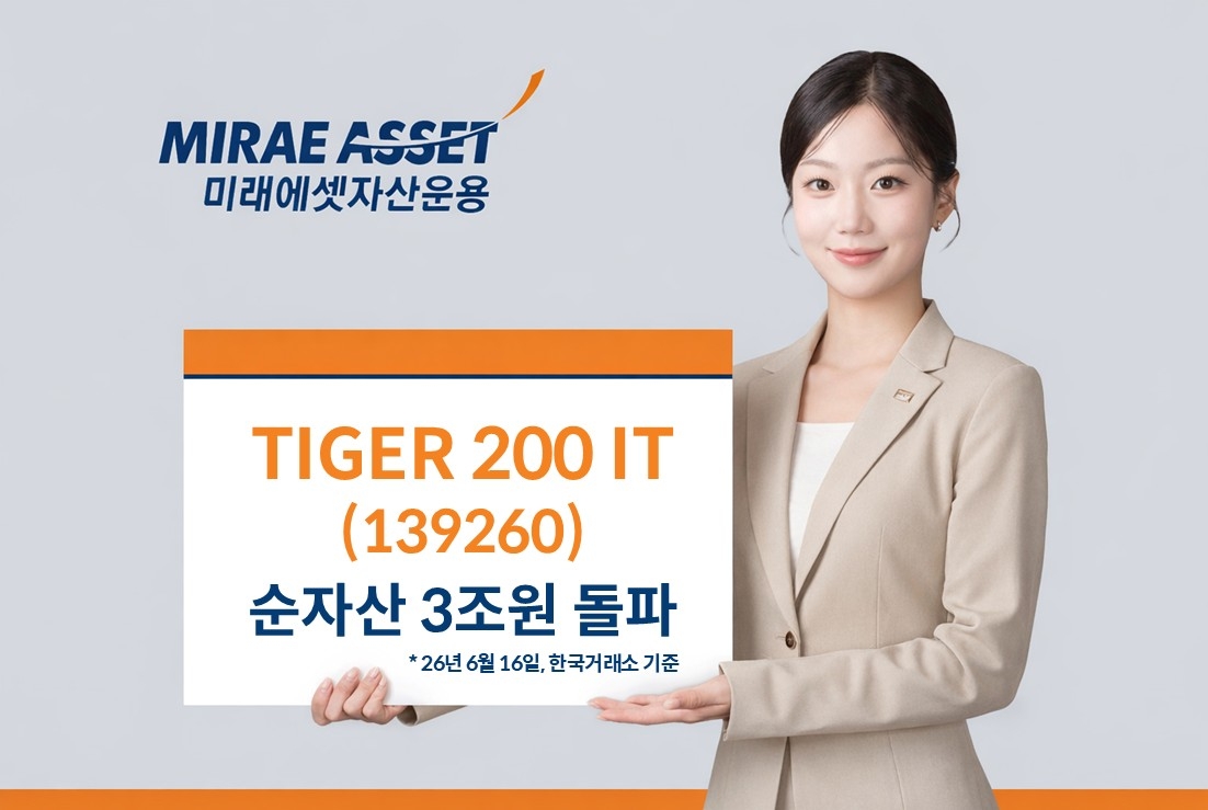 TIGER 200 IT ETF 순자산 3조 원 돌파, 반도체 자금 쏠림 확대