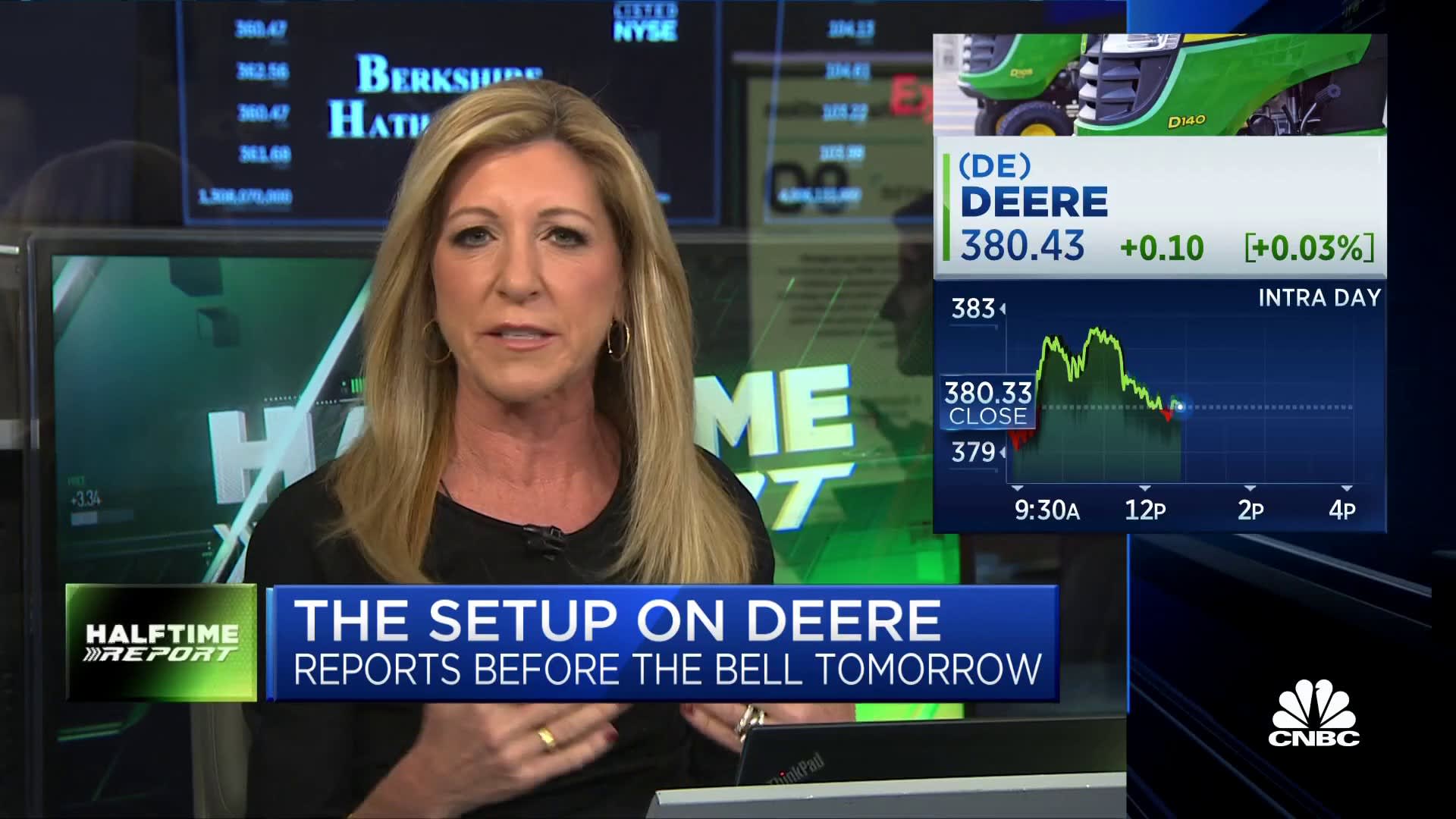Deere is not going to miss on earnings, says Hightower's Stephanie Link