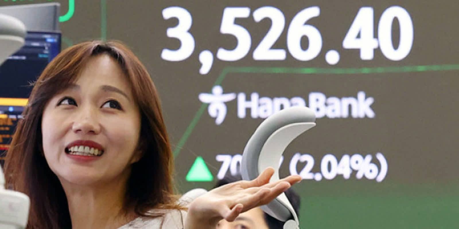 삼성 노사 잠정합의에 코스피 7,800선 급반등