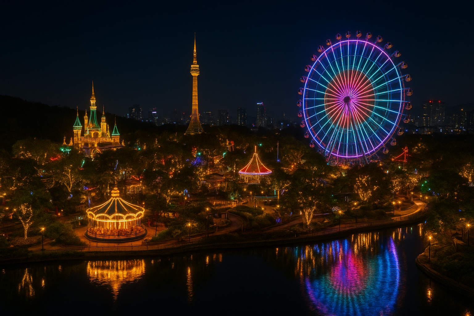 Daegu E-World Guide: Best Rides and Stunning Night Views - WG TRAVEL ...