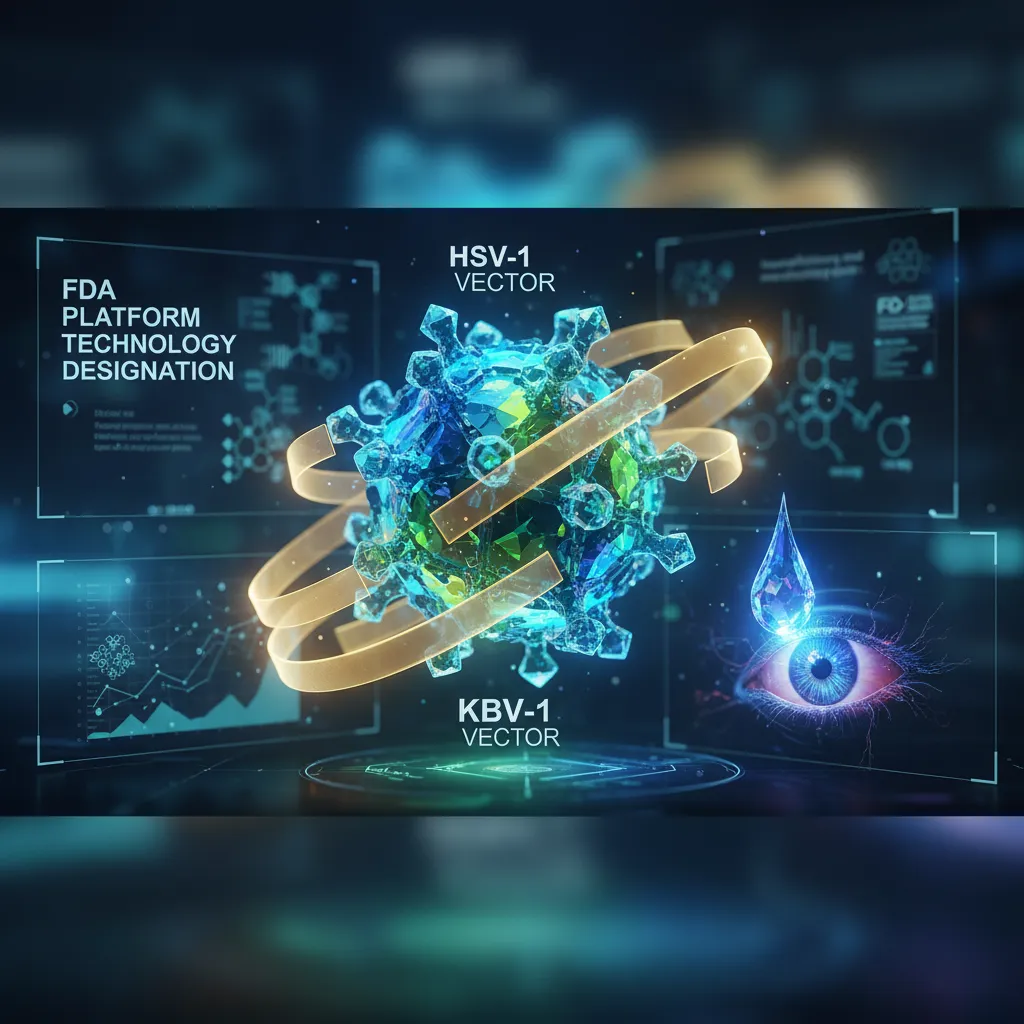Krystal Biotech Receives FDA Platform Designation for KB801