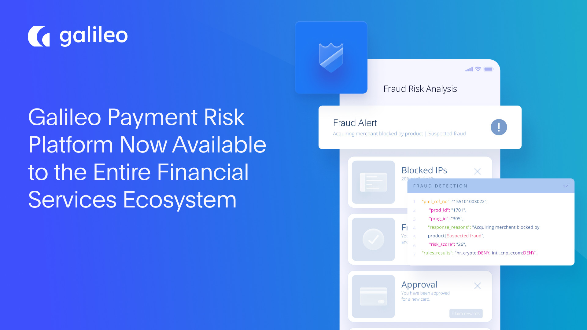 Galileo Payment Risk Platform Now Available to the Entire Financial ...