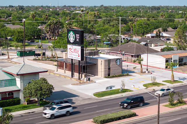Starbucks' new drive-thru in Texas is the coffee giant's first 3D printed store in the US