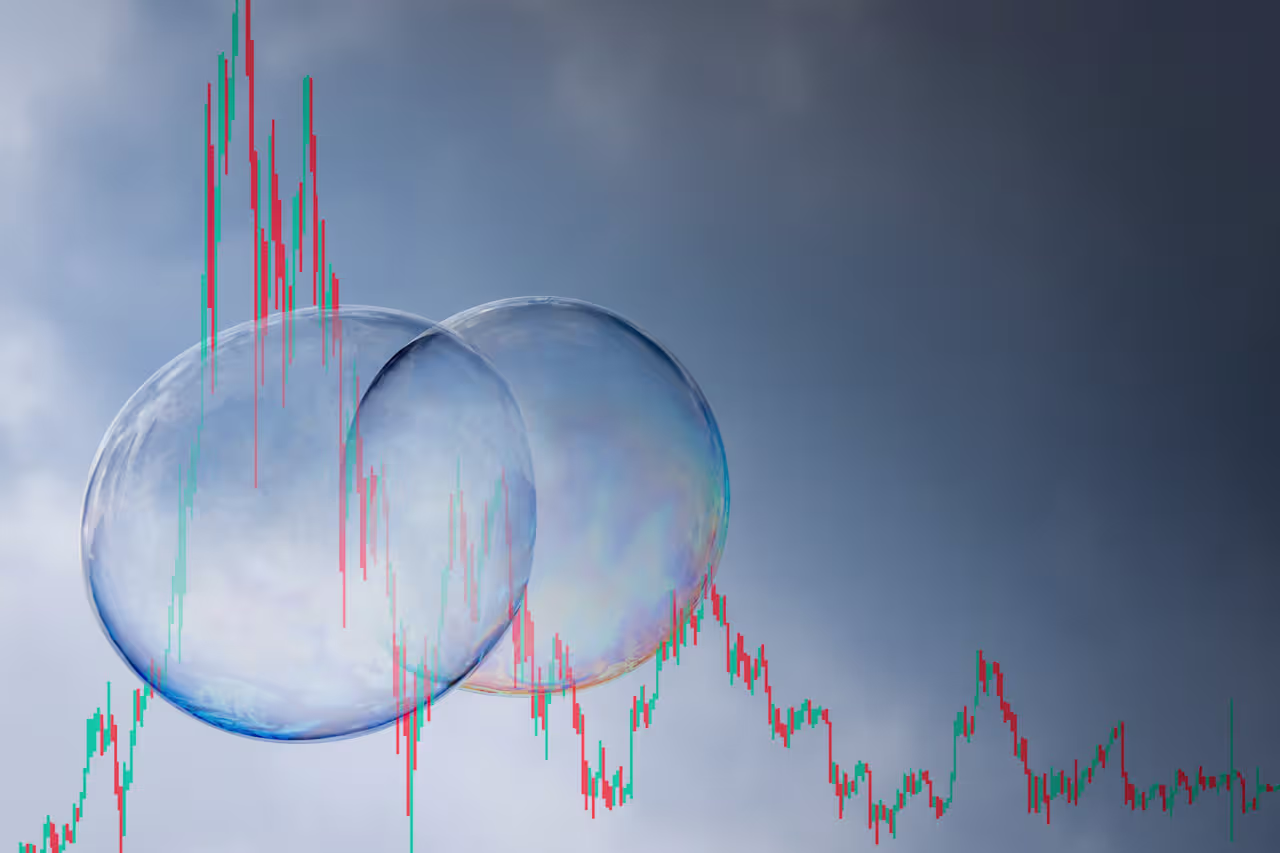S&P 30% 급락 확률 제시, 4개 섹터가 거품
