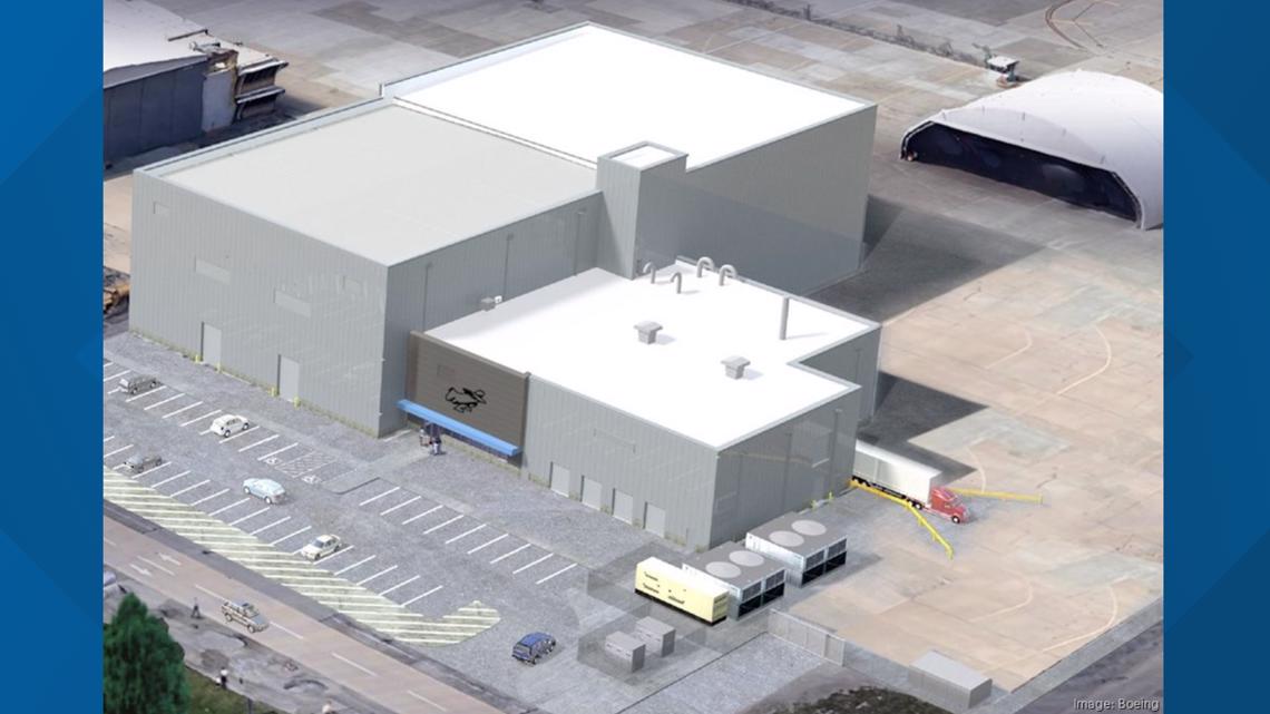 Boeing St. Louis building facility for future military aircraft