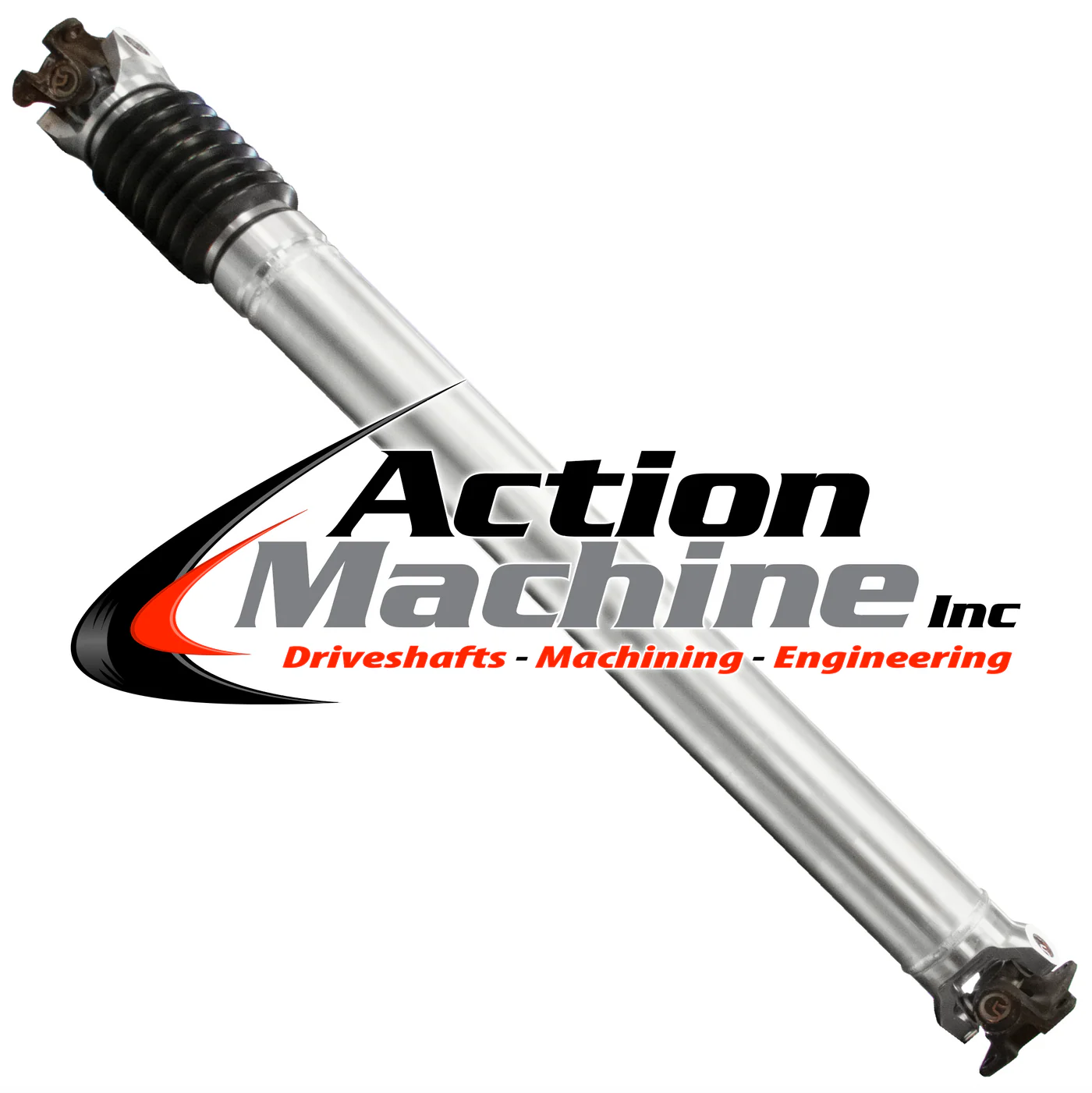 Conversion Driveshaft - Flange to Flange - Aluminum, 4" OD, Ford F250/F350,  4WD, Super Du