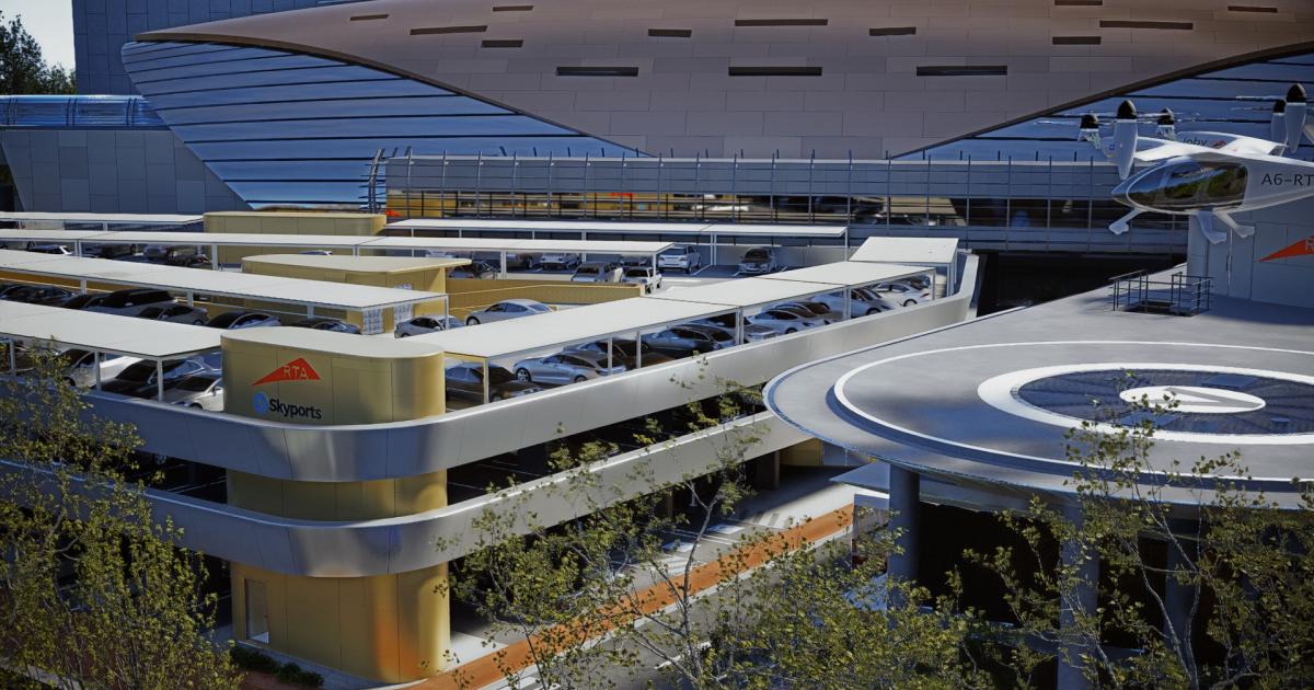 Joby and Skyports Start Building First Dubai Vertiport for eVTOL Air ...