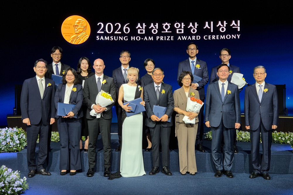 이재용, 호암상 5년 연속 참석…삼성 사장단 총출동