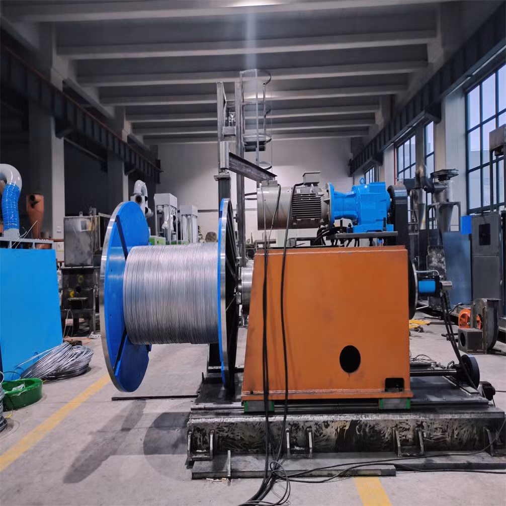 Automatic Rewinding Machine Pay-off Take-up Cable Aluminum Wire Rod ...