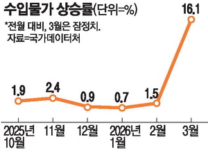 원자재·환율 동반 급등에 생산자물가 급등 경고