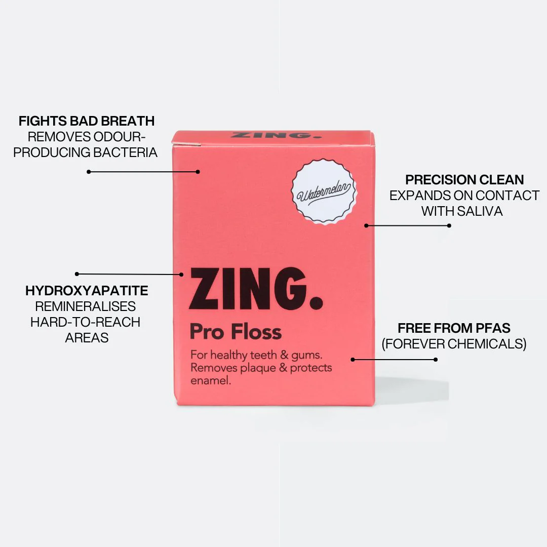 ZING. Toothpaste & Floss with Hydroxyapatite
