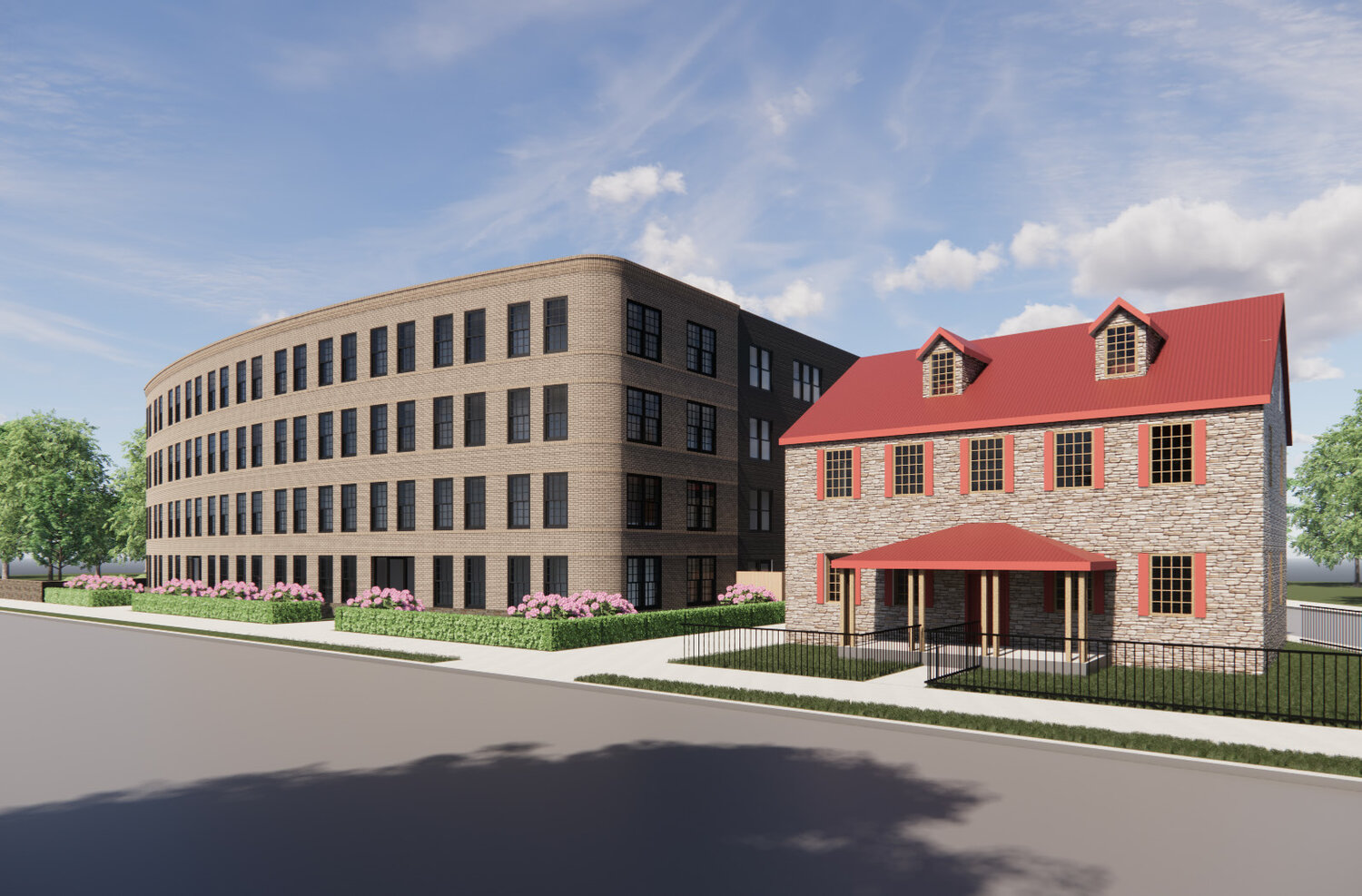 Another large apartment building for Germantown Avenue