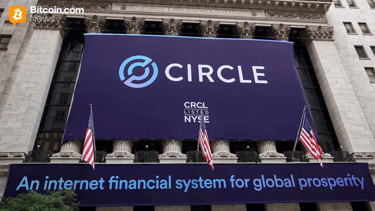 Circle Internet Group Gains 16% as Arc Blockchain Raise Draws Blackrock and  Apollo