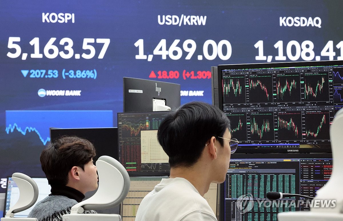 미국 기술주 급락에 아시아 증시 약세, 일본 3%대 하락