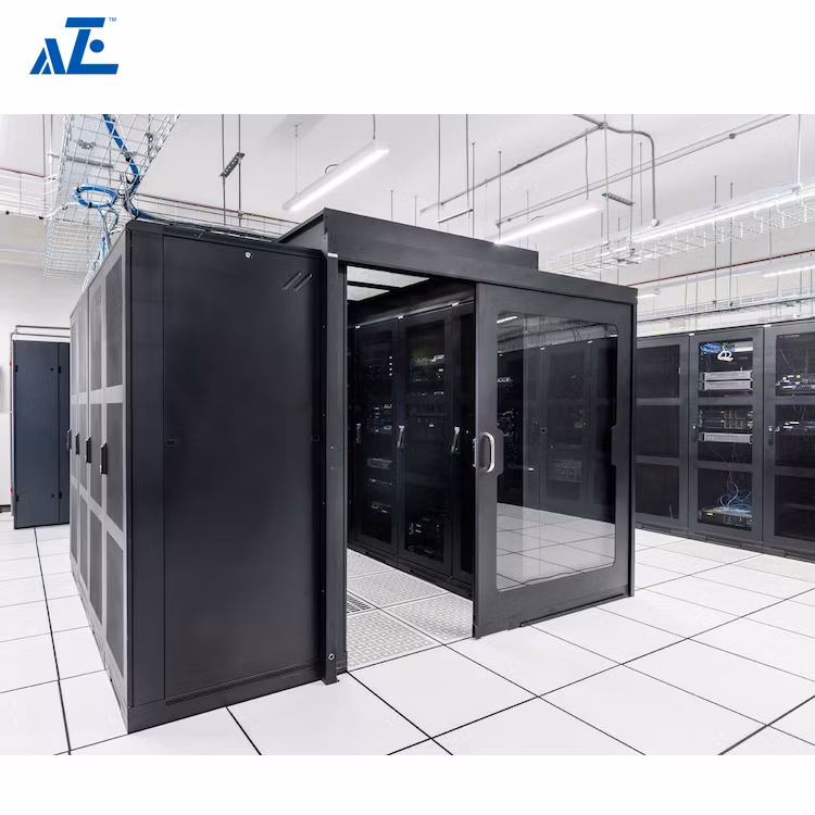 Telecommunication Cold and Hot Aisle Containment & Data Center 42u ...