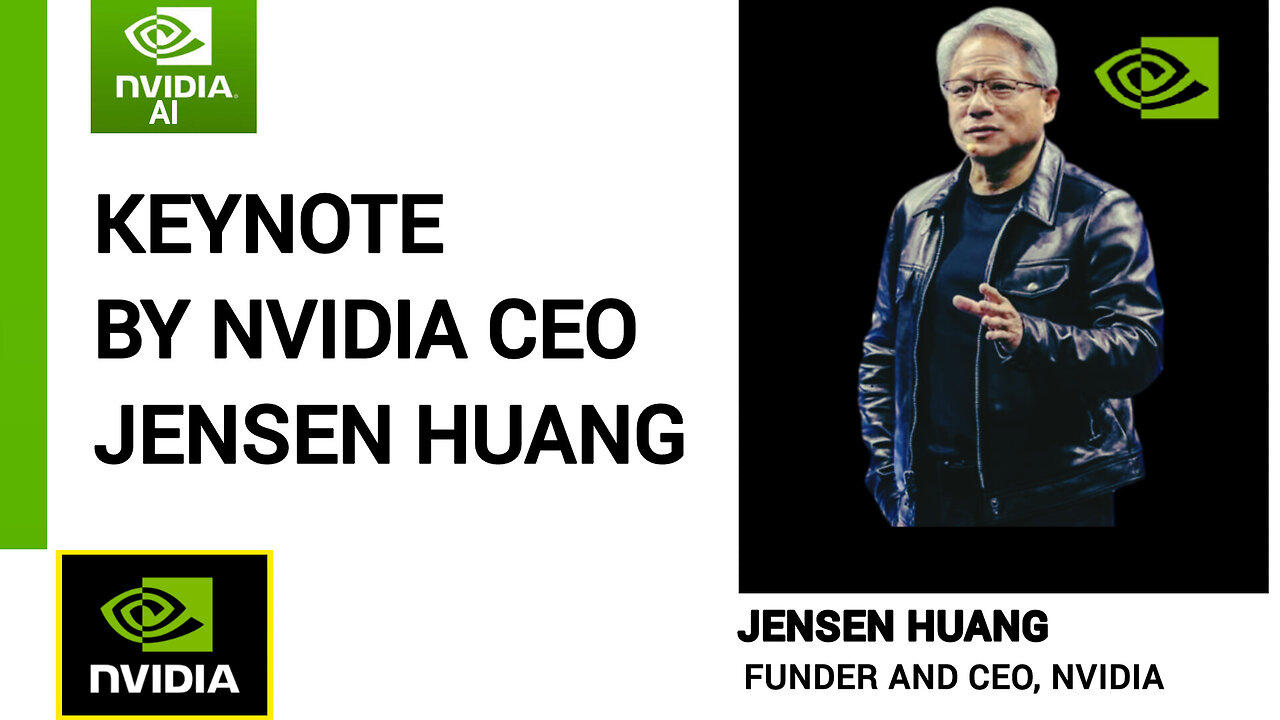 Keynote by Nvidia CEO Jensen Huang at Computex - One News Page VIDEO