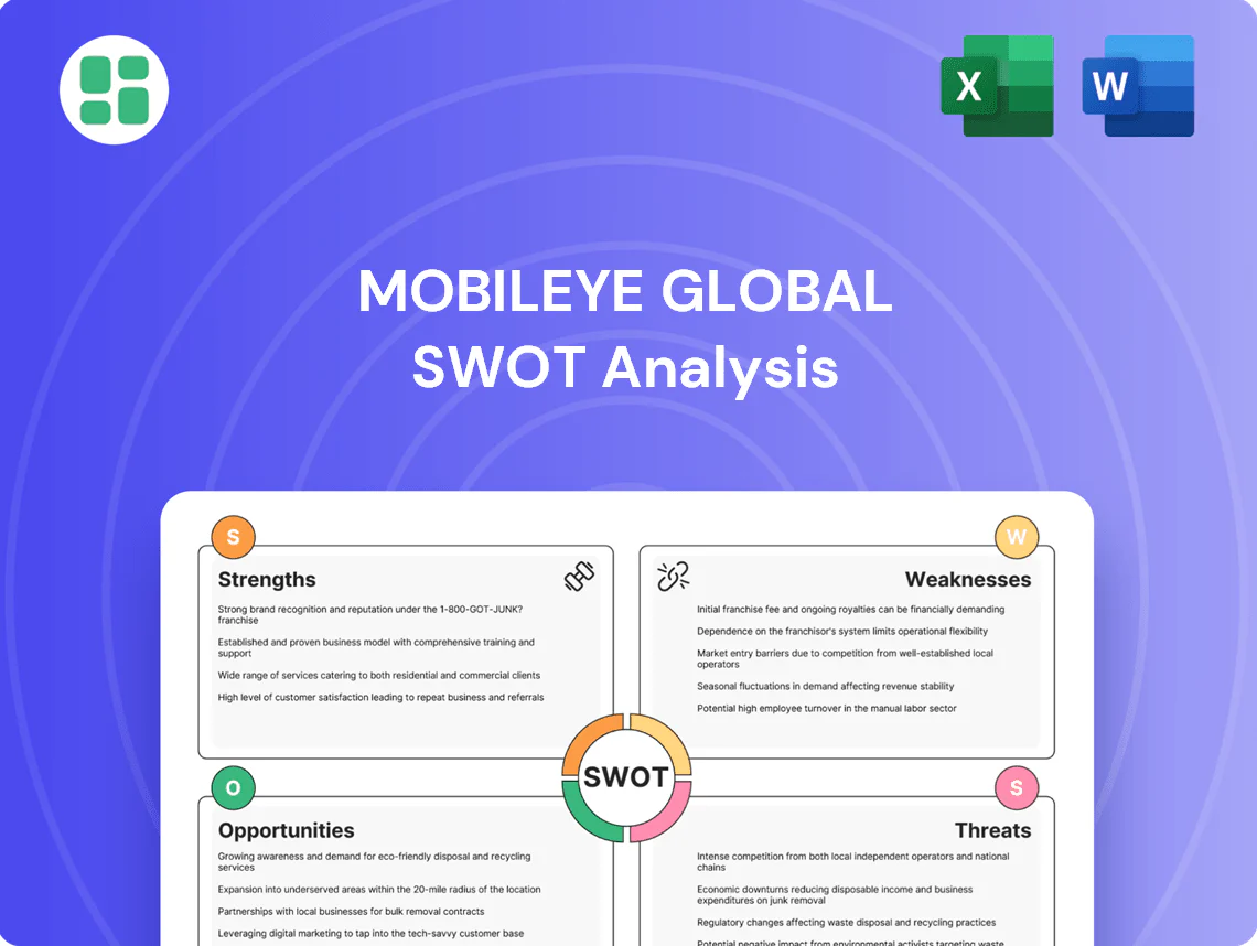 모빌아이·버라이즌·코어보 3개사 SWOT 핵심 이슈