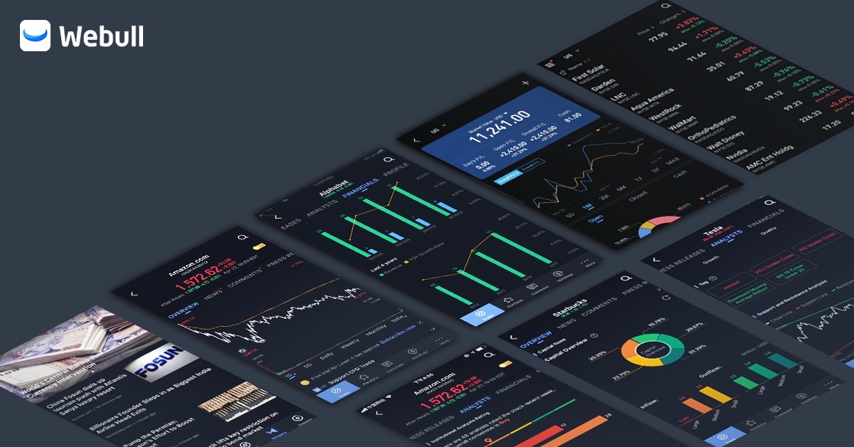 Webull Financial Launches Comprehensive Commission-free Stock Trading App