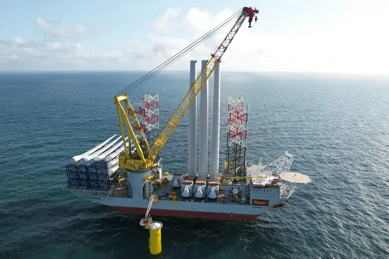 World's largest offshore wind farm sends first power to UK grid