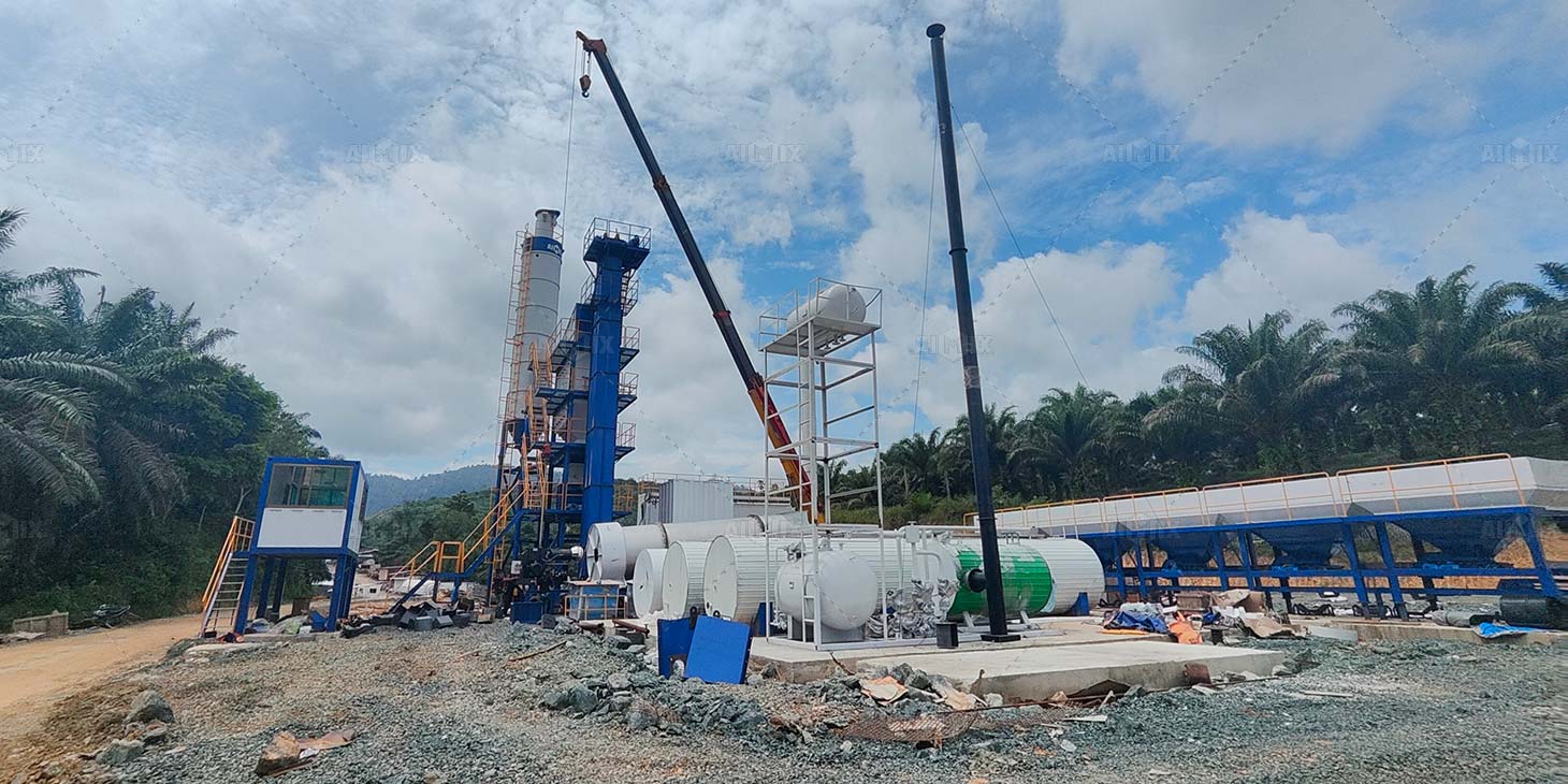 How Does A Hot Mix Asphalt Plant Work?