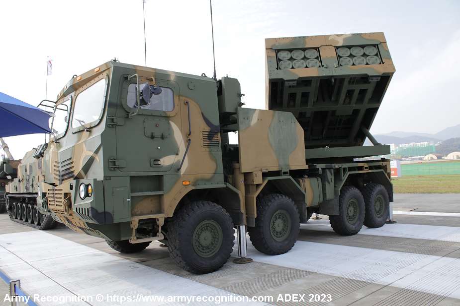 World Defence News: Hanwha from South Korea showcases next generation of Chunmoo MLRS Mult