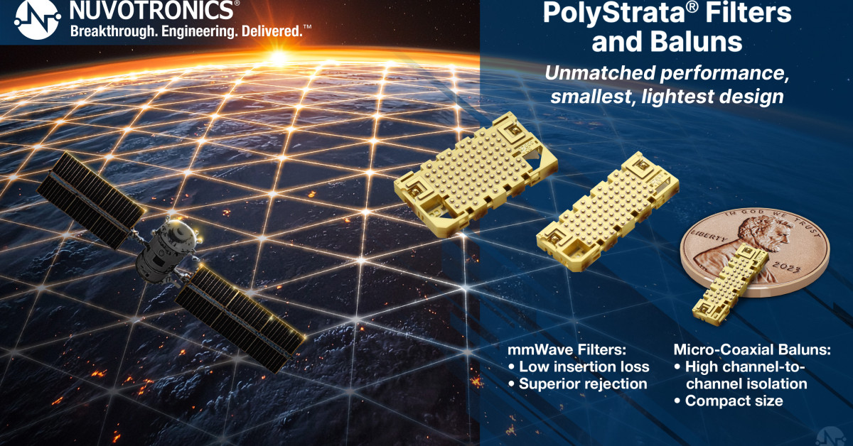 Nuvotronics Selected by MDA Space as Part of MDA AURORA(TM) Supply ...