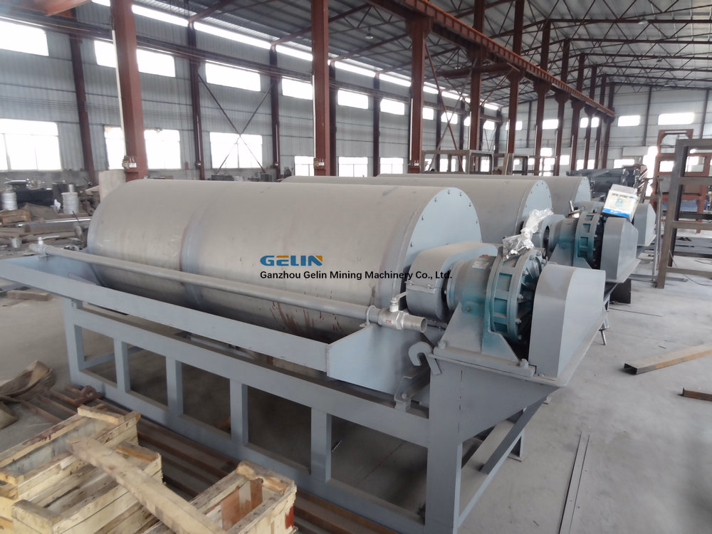 High Performance Wet Magnetic Ore Iron Removal Drum Separator for ...