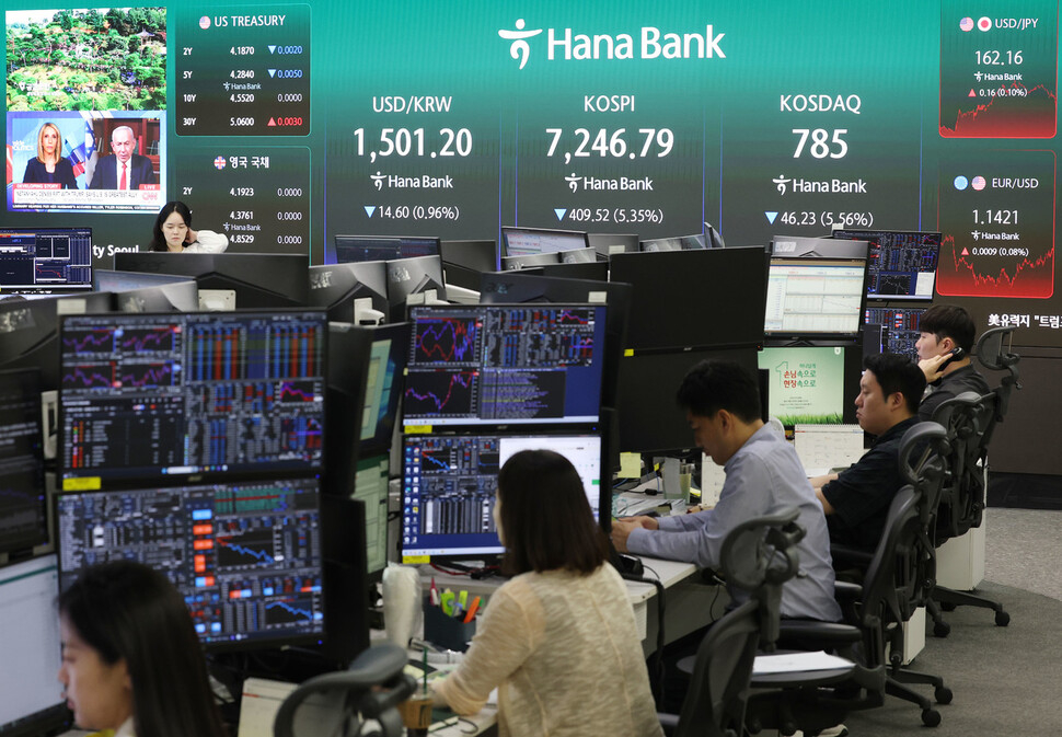 원/달러 환율, 40일 만에 1,400원대 복귀했다가 1,500원대로