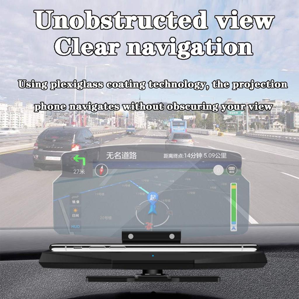 Cumpără Car Hud Head-Up Display Mobile Phone stand Hud HD Car ...
