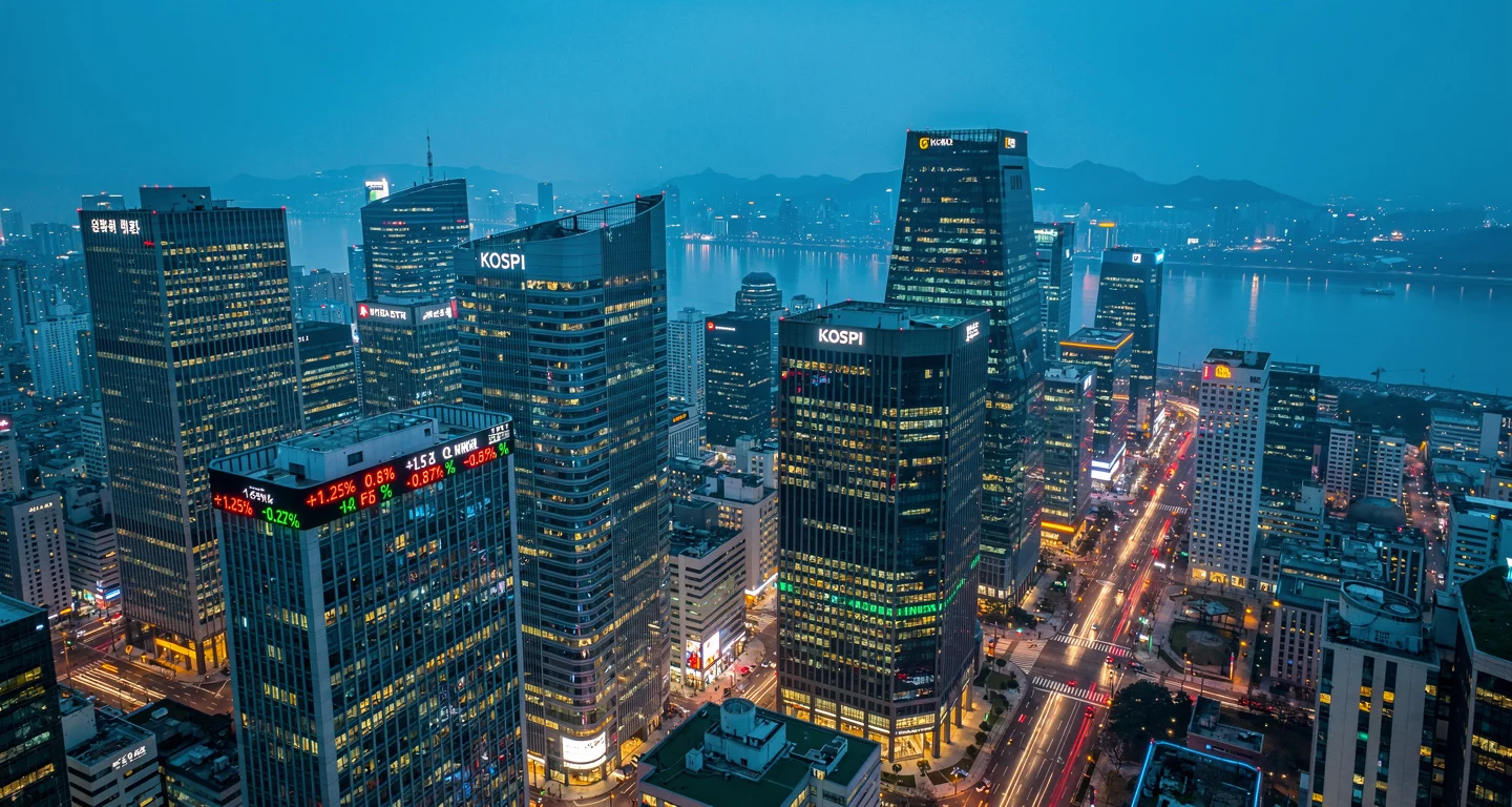 South Korea's stock market surges 45% while economy weakens under Middle East pressure