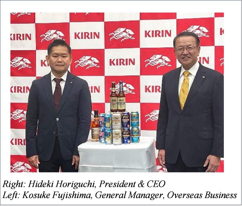 Kirin Brewery Outlines Global Growth Roadmap: New Southeast Asia HQ ...