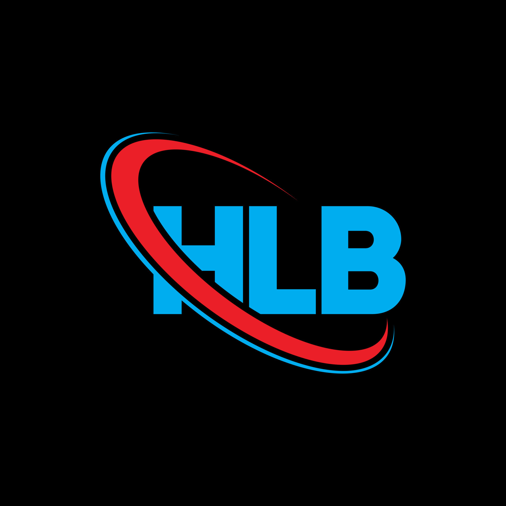 HLB logo. HLB letter. HLB letter logo design. Initials HLB logo linked ...
