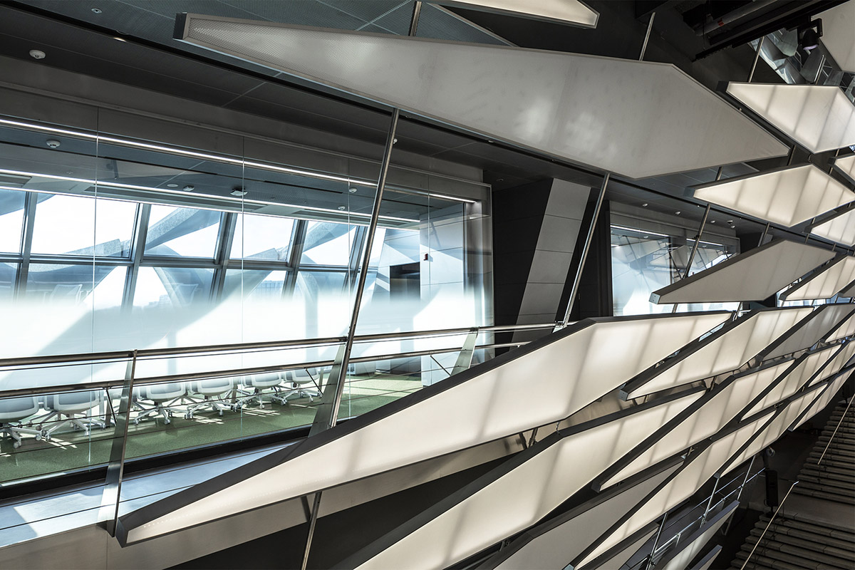 Morphosis transforms high-tech fabric into a new façade system of Kolon ...