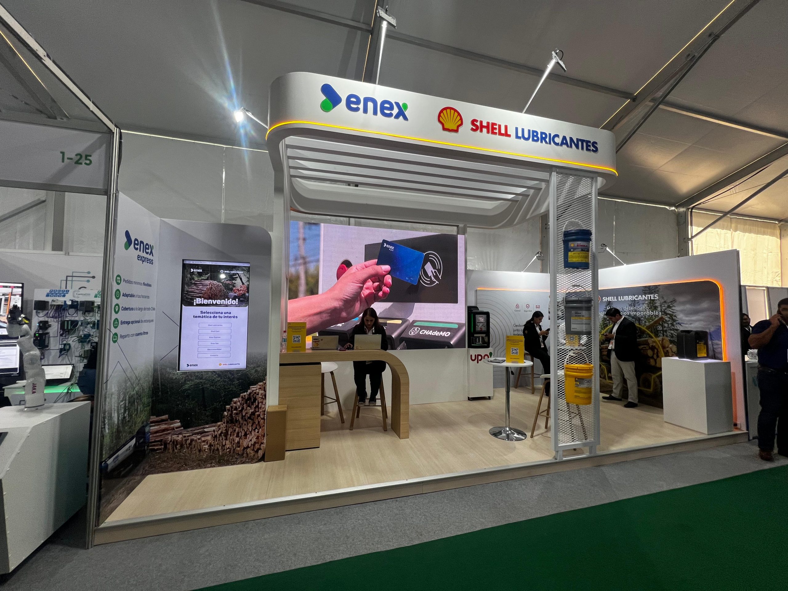 Enex Express y Shell card en Expocorma 2024