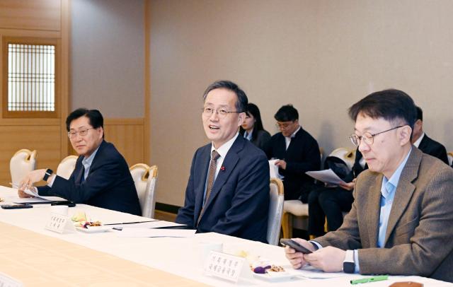 허장 2차관, 삼성·SK 등 수출기업에 환시 안정 역할 요청