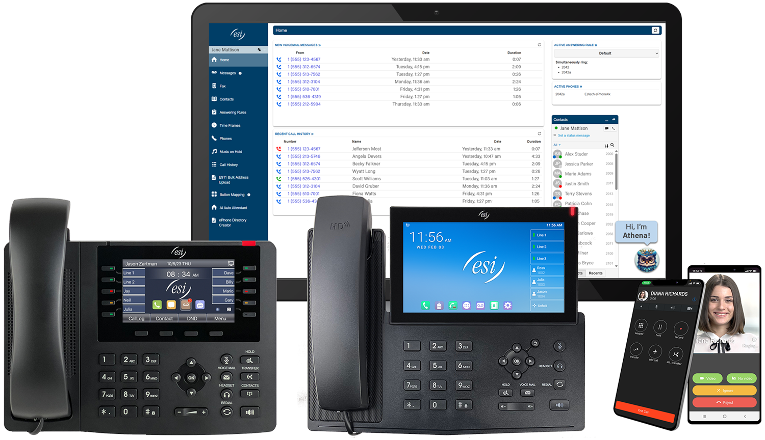 ESI eCloud PBX™ - Cloud VoIP Business Phone Solution