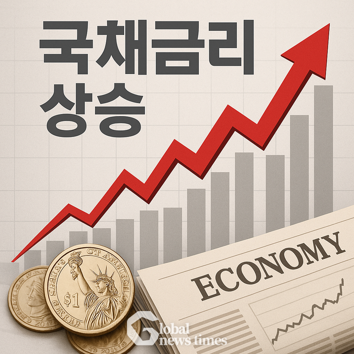 국고채 금리 상승, 3년물 수익률 3.904% 기록