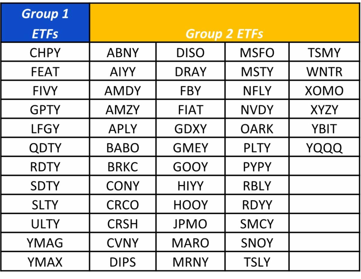 YieldMax TSLA ETF, 주당 0.2228달러 배당 선언