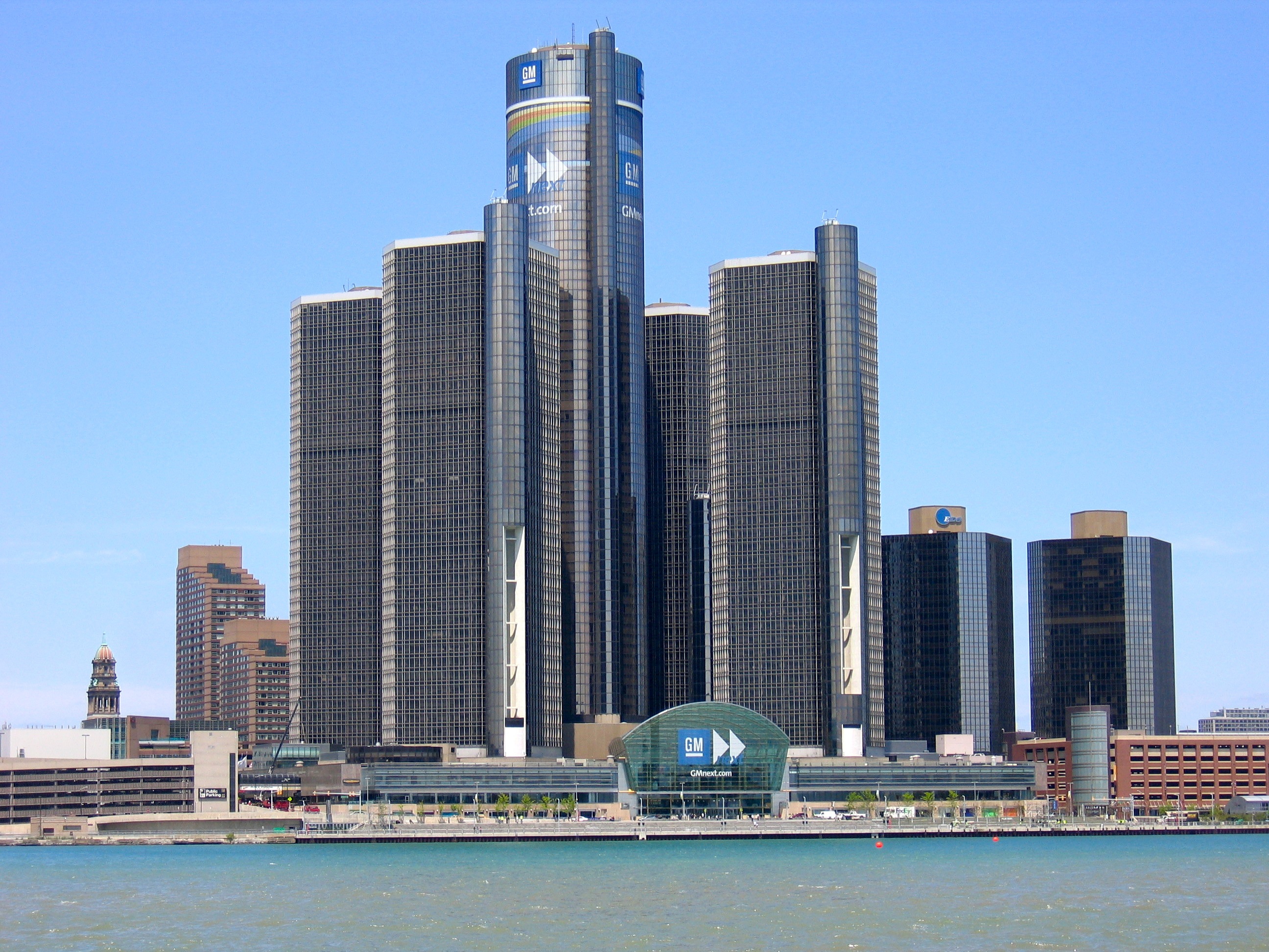 File:Headquarters of GM in Detroit.jpg