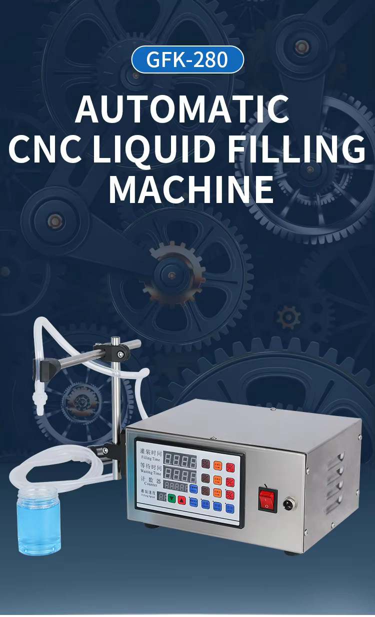 GFK-280-1/-2 CNC Filling Machines Semi Automatic 2 Nozzle Diaphragm ...