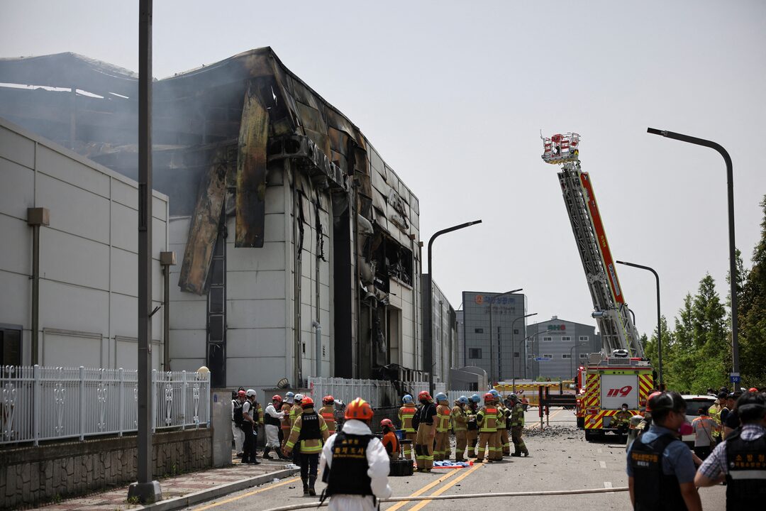South Korea battery maker apologises for deadly fire but says it ...